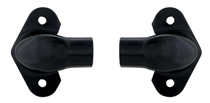 United Pacific Black Tailgate Hinges For 1941-53 Chevy & GMC Truck Stepside (Pair) C415301