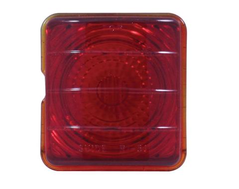 United Pacific Glass Tail Light Lens For 1951-52 Chevy Passenger Car C4004