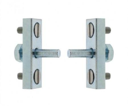 United Pacific Trunk Lid Hinge Set w/Hardware For 1928-32 Ford Coupe & Roadster (Pair) B20039