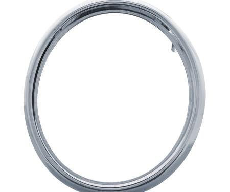 United Pacific Chrome Tail Light Bezel For 1965 Chevy Impala - L/H C6510L