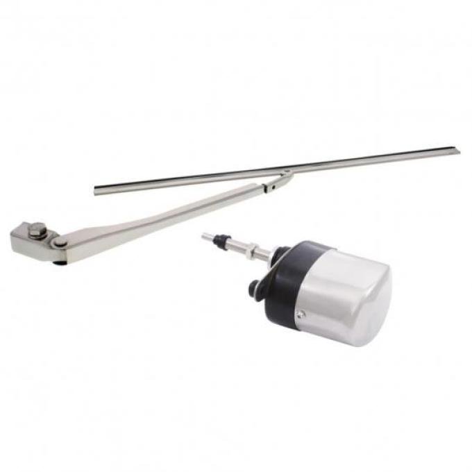 United Pacific Stainless Steel 12V Electric Wiper Motor A6227