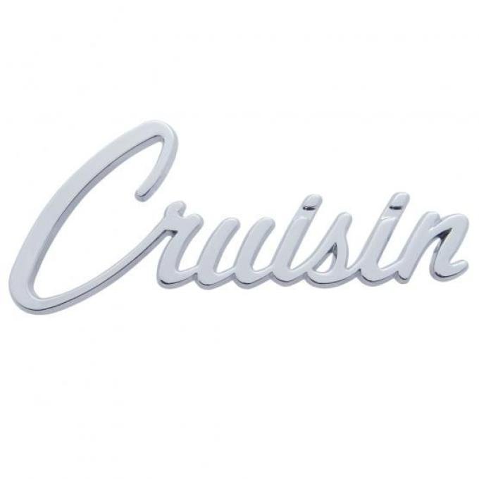 United Pacific Chrome Die-Cast "Cruisin" Emblem S1011