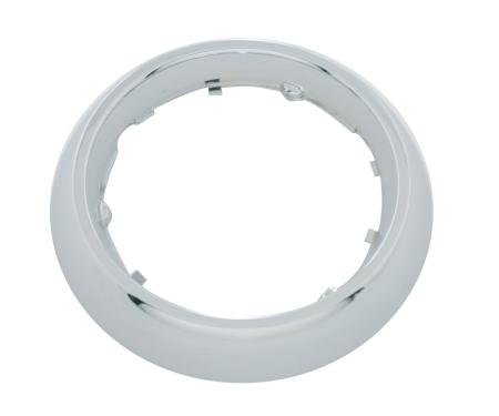 United Pacific Chrome Plated Dome Light Bezel For 1955-57 Chevy Passenger Car C555736