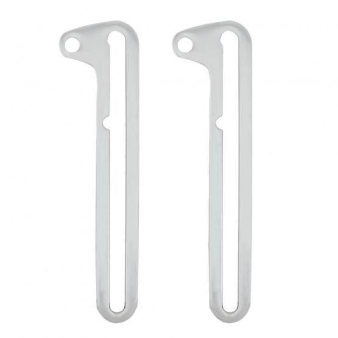 United Pacific Polished Stainless Steel Windshield Swing Arms For 1928-31 Ford Model A (Pair) A8007SS