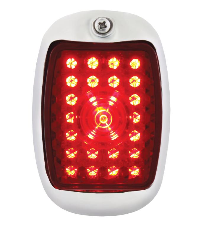 United Pacific 45 LED Tail Light w/Black Housing For 1940-53 Chevy & GMC Truck - R/H C7031RR