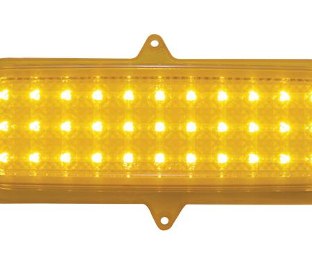 United Pacific 33 LED Park Light W/Amber Lens And Amber LED For 1960-66 Chevy Truck CPL6066A