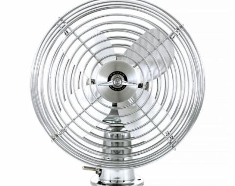 United Pacific Chrome 6" Heavy Duty Fan - 12V 40848