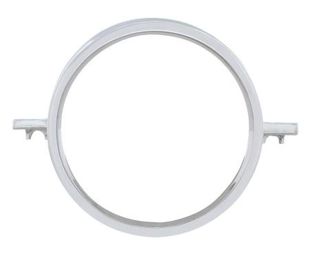 United Pacific Chrome Tail Light Lens Trim For 1964 Chevy Passenger Car C6402