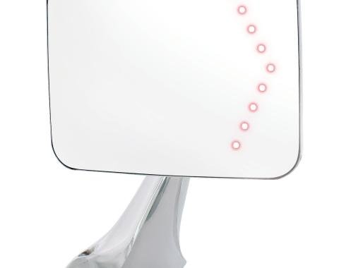 United Pacific Exterior Sport Mirror w/LED Turn Signal For 1970-72 Chevy & GMC Truck - R/H C707202-LED