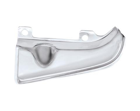 United Pacific Stainless Steel Gas Door Guard for 1964 Chevy Passenger Car C6403