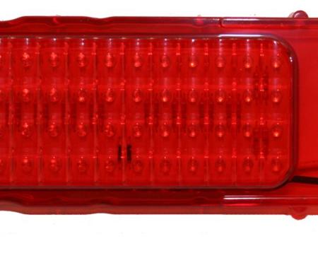 United Pacific 48 LED Tail Light Lens, Red For 1968 Chevy Camaro CTL6803LED