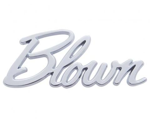 United Pacific Chrome Die-Cast "Blown" Emblem S1010