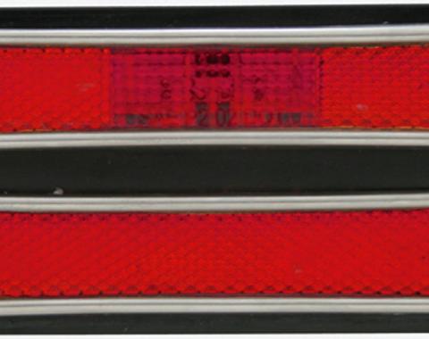 United Pacific 18 LED Side Marker Light, Red Lens, Rear For 1968-72 Chevy Truck CML6872R