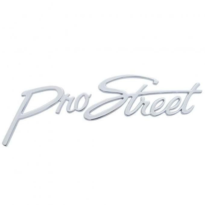 United Pacific Chrome Die-Cast "Pro Street" Emblem S1012