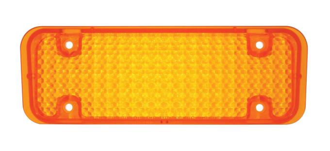 United Pacific Park Light Lens, Amber For 1971-72 Chevy Truck C717221