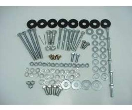 Full Size Chevy Turbo 350 Transmission Installation Bolt Set, 1958-1972