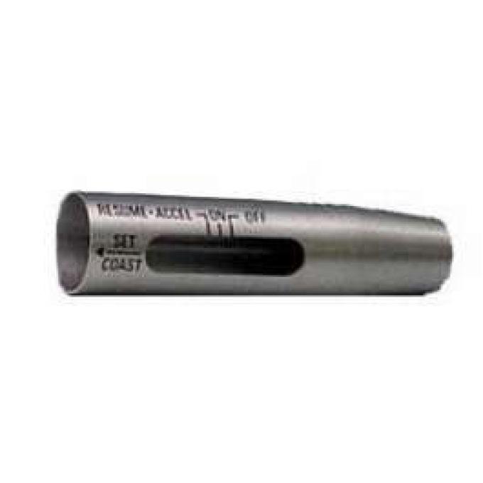 Full Size Chevy Cruise Control Handle Cover, Dakota Digital, Brushed Aluminum, 1958-1972