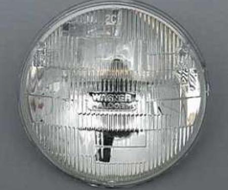 Full Size Chevy Halogen Low Beam Headlight Bulb, 1958-1976