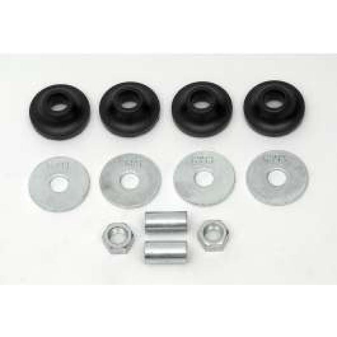 Full Size Chevy Front Suspension Strut Rod Bushing Kit, 1965-1970