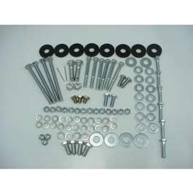 Full Size Chevy Turbo 350 Transmission Installation Bolt Set, 1958-1972