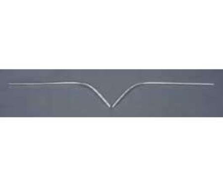Full Size Chevy Trunk Moldings, Bel Air & Impala, 1961