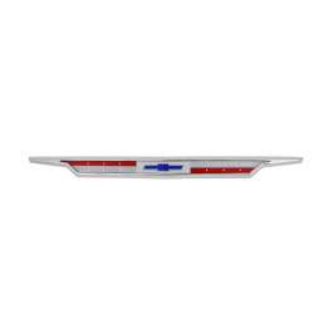 Full Size Chevy Trunk Emblem Assembly, 1963