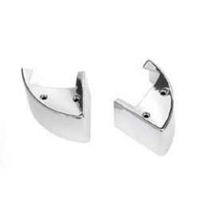 Full Size Chevy Armrest Ornaments, Forward, 1959-1961