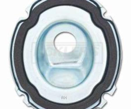 Full Size Chevy Back Up Light Housing, Passenger's Side, Biscayne Only, 1965