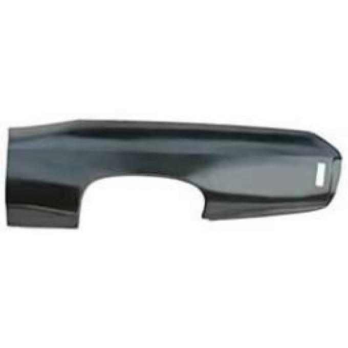 Full Size Chevy Full Rear Quarter Panel Skin, Left, 2-Door Hardtop, Impala, 1969-1970
