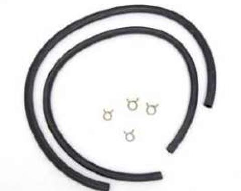 Full Size Chevy Heater Hose Kit, With Clamps, 1965-1970