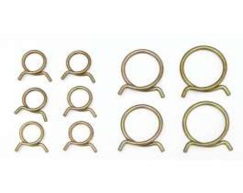 Full Size Chevy Radiator & Heater Hose Clamp Set, 1958