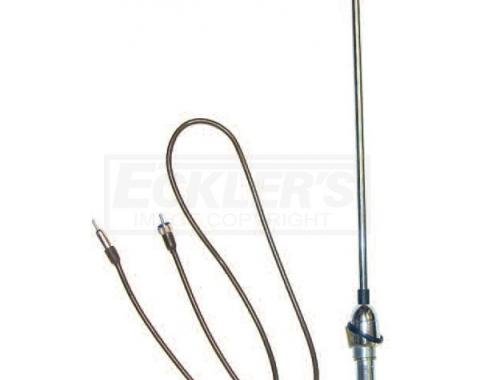 Full Size Chevy Antenna Assembly, Front Fender Mount, 1961-1962