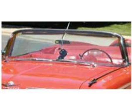 Full Size Chevy Windshield, Tinted & Shaded, 2-Door Hardtop & Convertible, Impala, 1963-1964