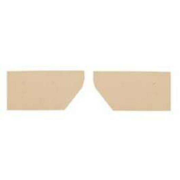 Full Size Chevy Rear Quarter Panel Boards, 2-Door Hardtop, 1959-1960