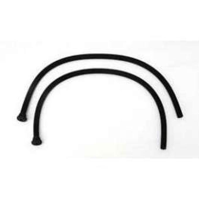 Full Size Chevy Windshield To Inner Cowl Drain Tubes & Seals, 1958-1960
