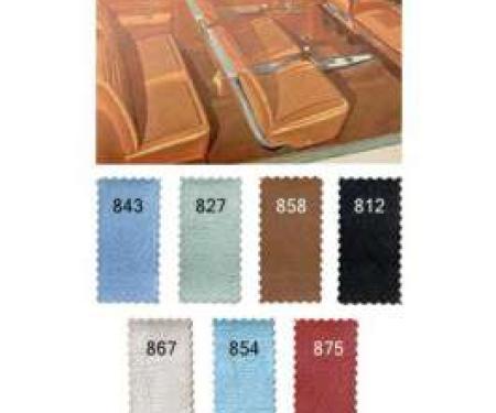 Full Size Chevy Seat Cover Set, 2-Door Hardtop, Impala SS, 1963