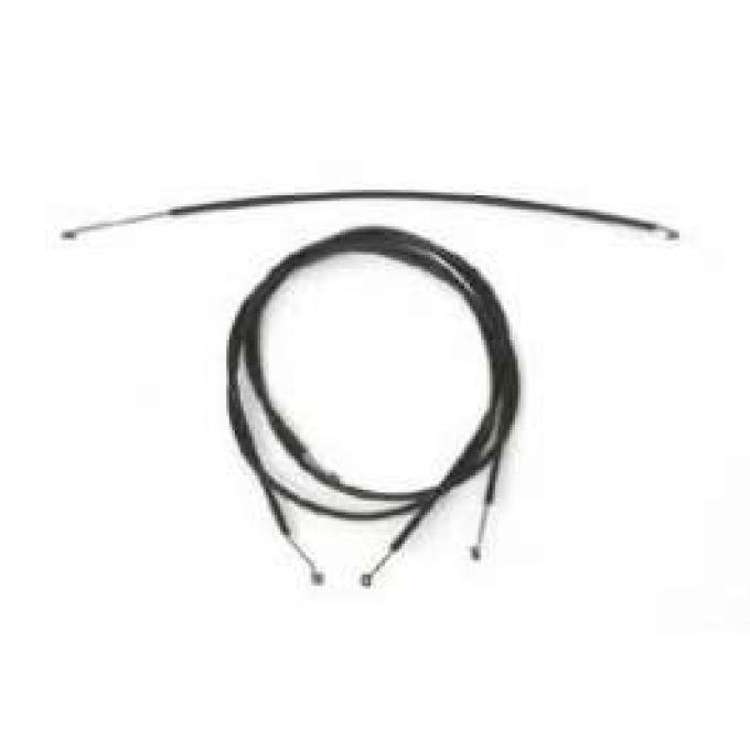 Full Size Chevy Heater & Defroster Cable Set, 1962