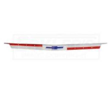 Full Size Chevy Hood Emblem Insert, Plastic, 1963