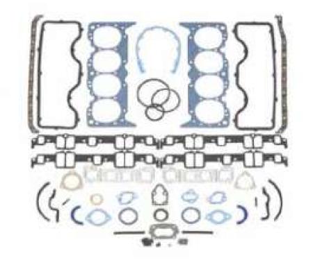 Full Size Chevy Engine Gasket Set, 348ci & 409ci, 1958-1964