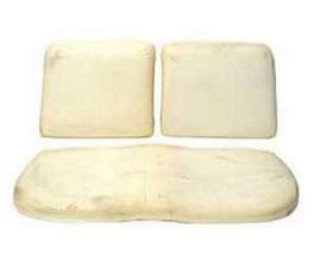 Full Size Chevy Bench Seat Foam Set, Front, Impala 2-Door, 1959-1968