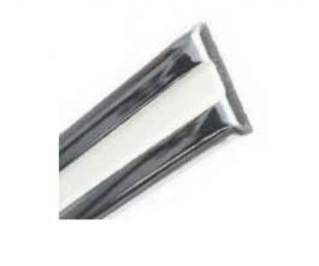 Full Size Chevy Rear Door Molding, Lower Left Or Right, 4-Door Impala, 1964