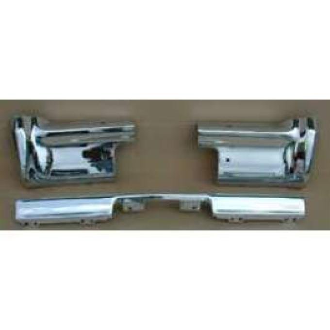 Full Size Chevy Rear Bumper Assembly, 1964