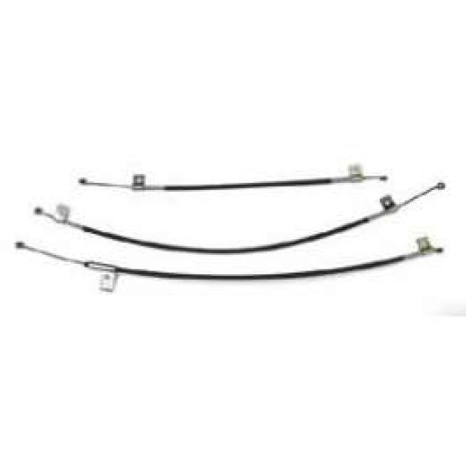 Full Size Chevy Heater & Defroster Cable Set, 1965-1966