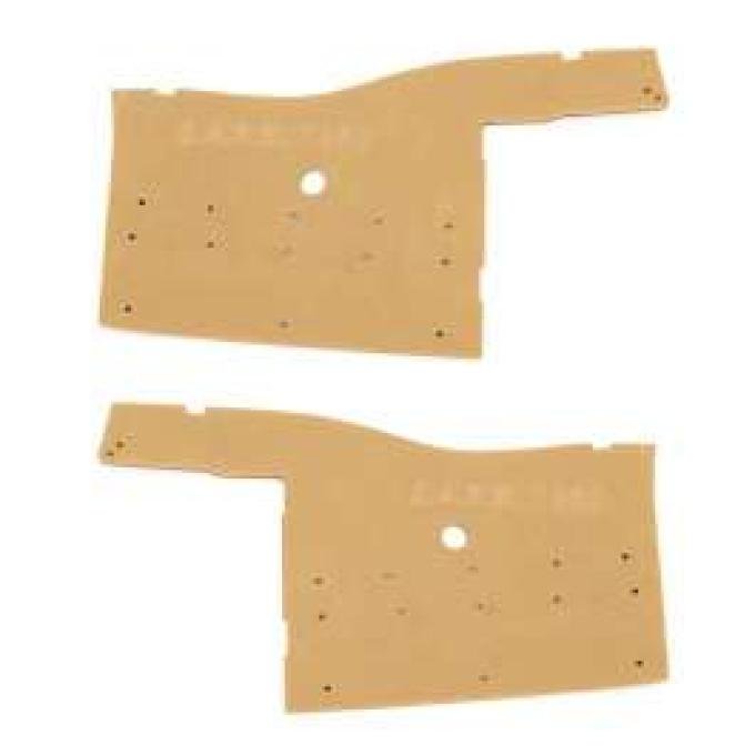 Full Size Chevy Rear Quarter Panel Boards, Impala Convertible, 1958