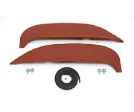 Full Size Chevy Quarter Panel Fender Skirts, 1963