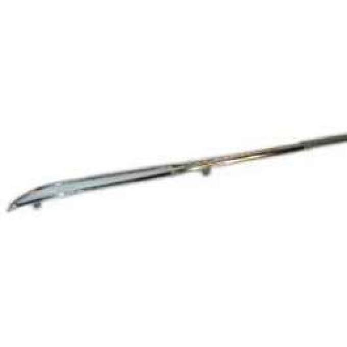 Full Size Chevy Hood Windsplit Molding, 1964