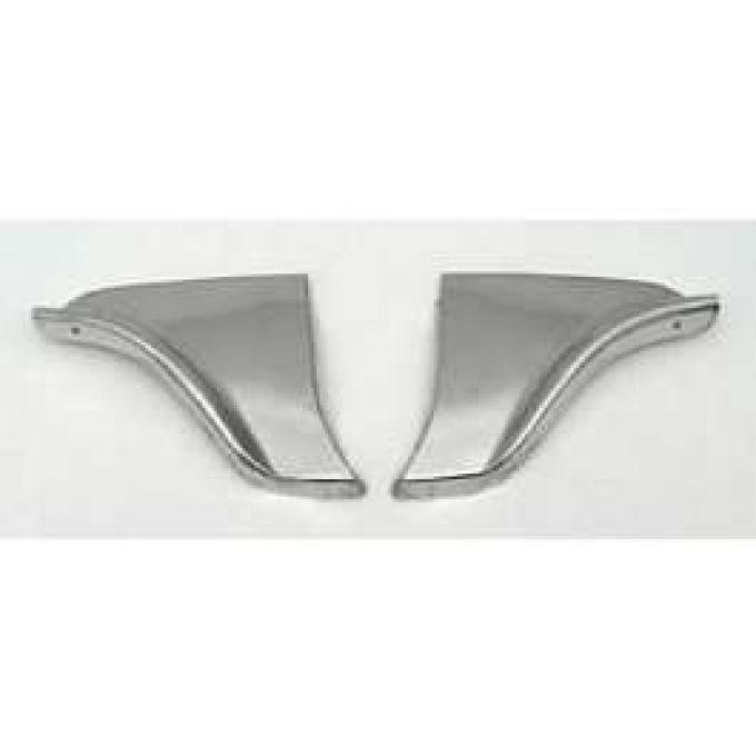 Full Size Chevy Fender Skirt Scuff Pads, 1958