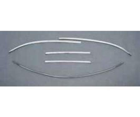 Full Size Chevy Windshield Molding Set, 2 & 4-Door Hardtop, 1965-1967