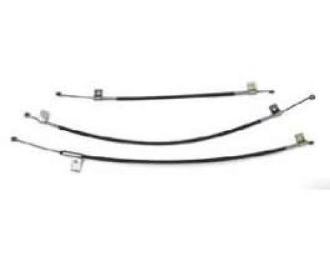 Full Size Chevy Heater & Defroster Cable Set, 1965-1966
