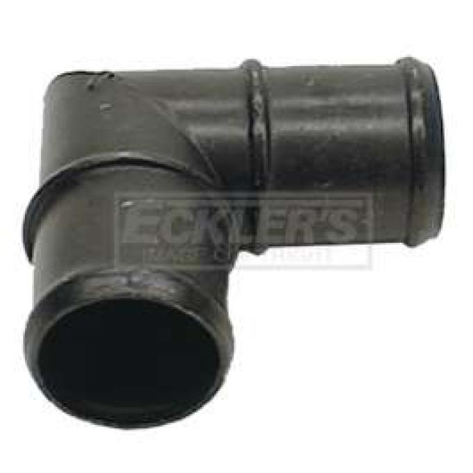 Full Size Valve Cover To Air Cleaner Vent Elbow, Big Block, 1965-1972